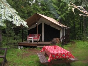 Colorado Yurt Cimarron Tents Huckleberry Tent Breakfast