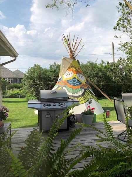 Colorado Yurt Customer Stories: A Tipi Backyard Gathering