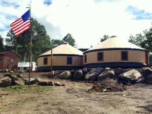 Customer Stories: Two Yurts make Hunting Camp Dream Come True