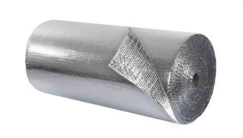 Roll of reflective insulation