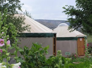 Orvis Hot Springs Yurts in Colorado