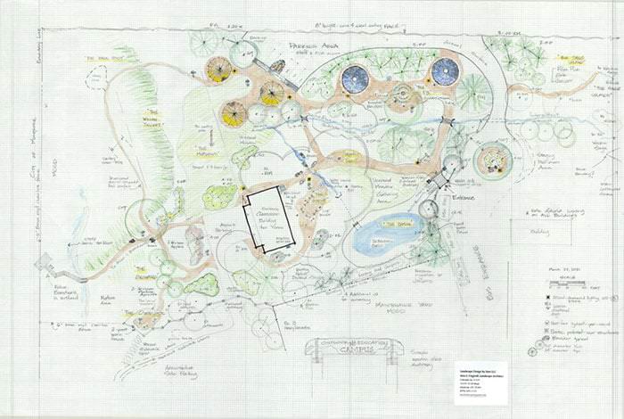 Illustrated grounds map