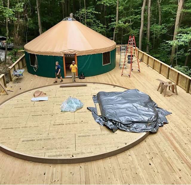 Yurt Nerds: Yurt Platforms