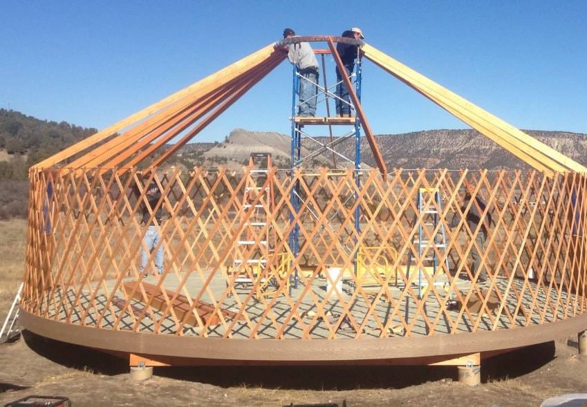 Yurt Questions Answered: Who Pitches My Yurt?