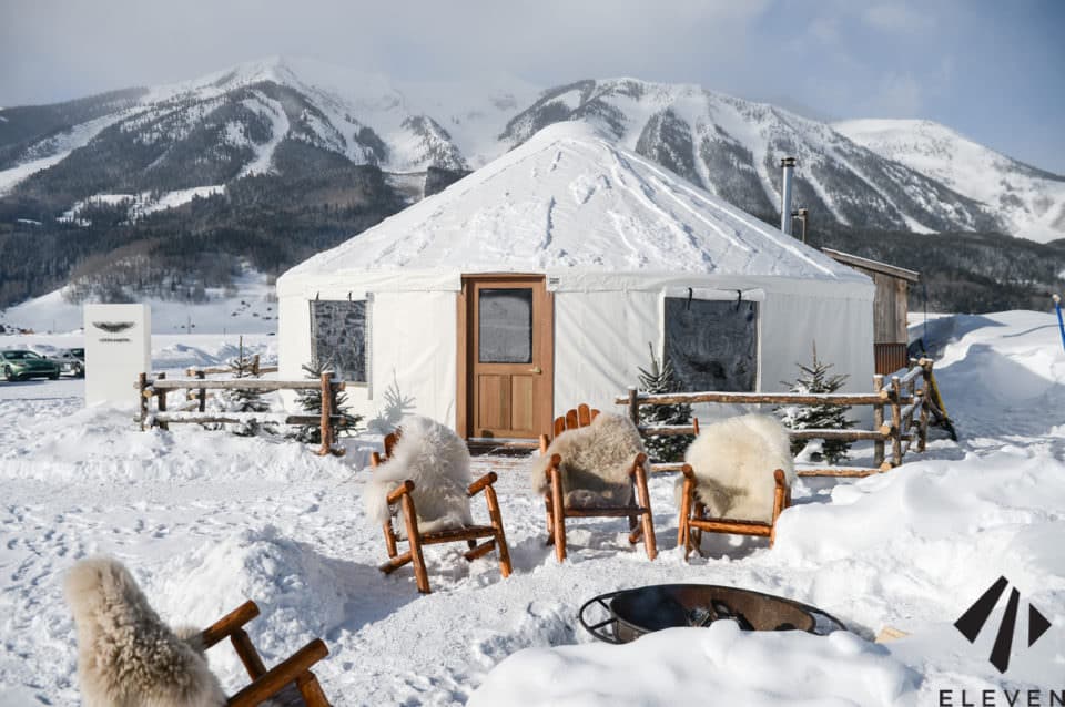 For Colorado's demanding mountain weather, the best yurts are those built with robust materials and thoughtful design for snow and wind