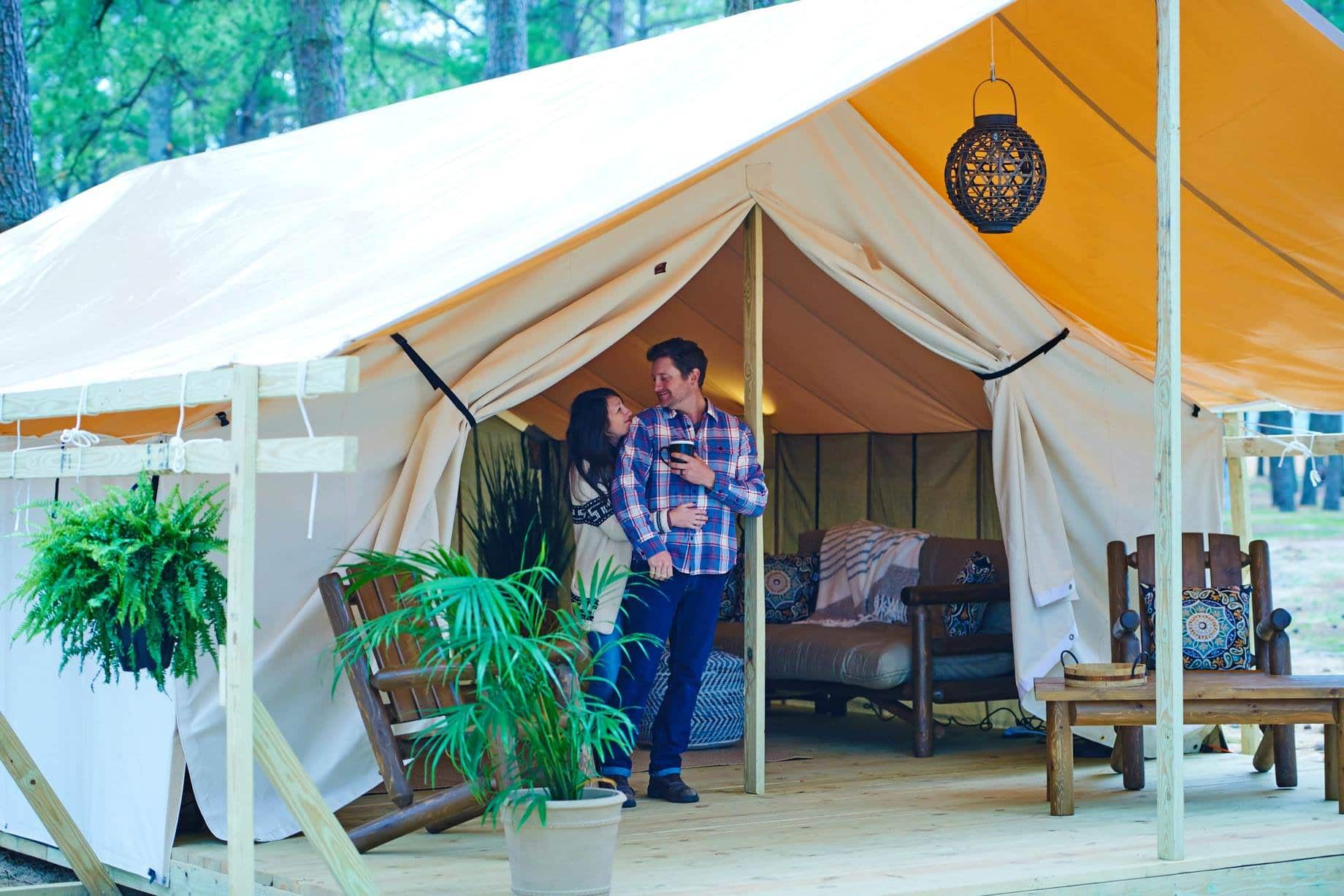 Secret Creek canvas tent
